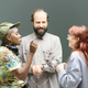 Photo courtesy of Magnolia Pictures (left to right: Janicza Bravo, Brett Gelman, Megan Mullally)